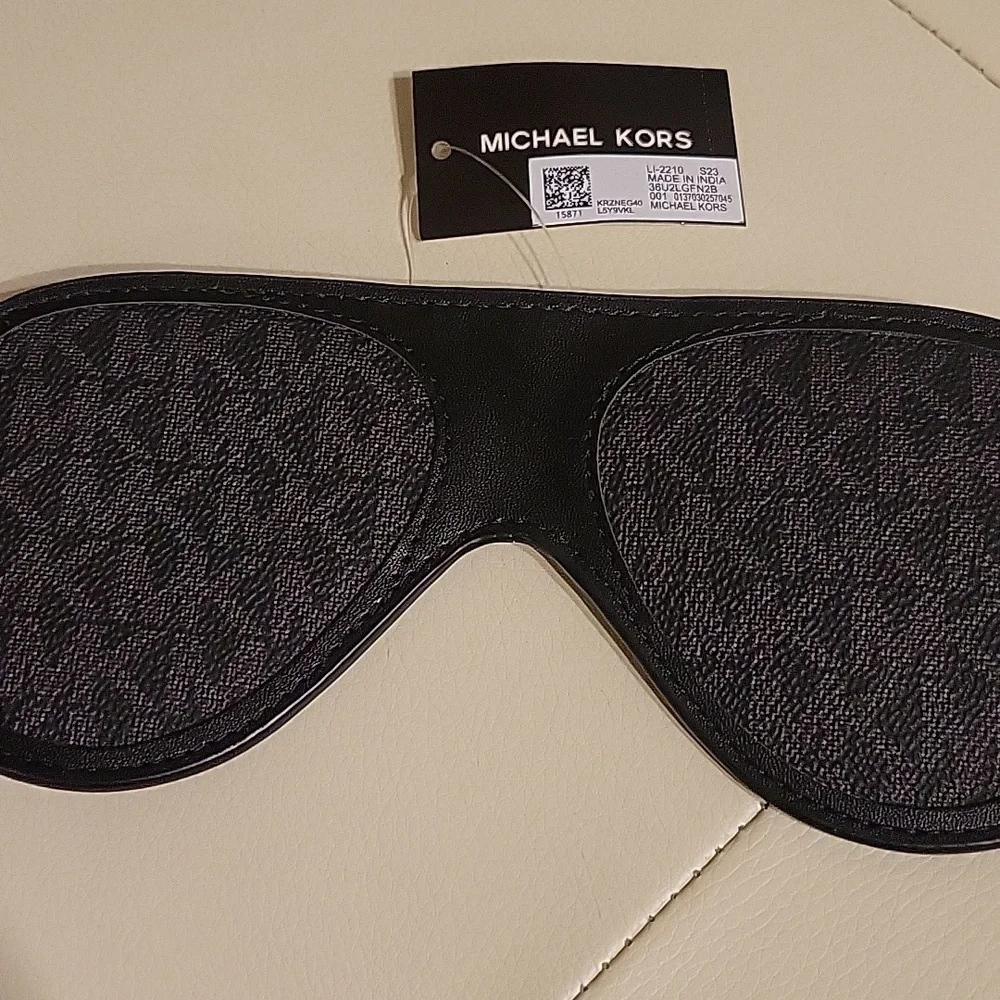 Michael Kors Black Sleep Mask